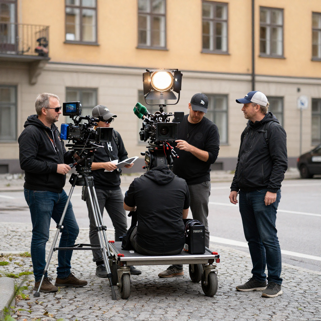 Professionell filmproduktion i Stockholm